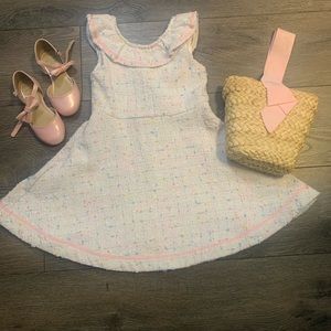 An enchanted day boucle dress 5